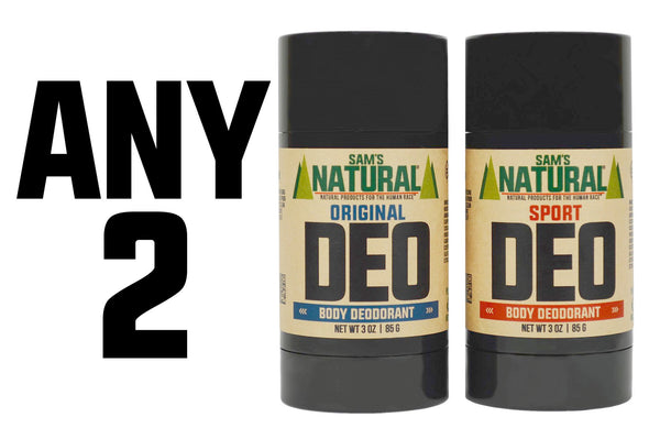 Any 2 Natural Deodorant - Your Choice!