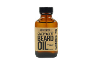 Unscented Beard Oil