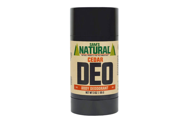 3 oz Sam's Natural Deodorant Stick - Cedar Scented