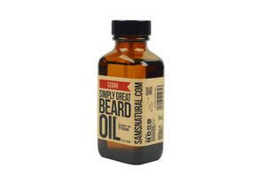 Simply Great Beard Oil - Cedar