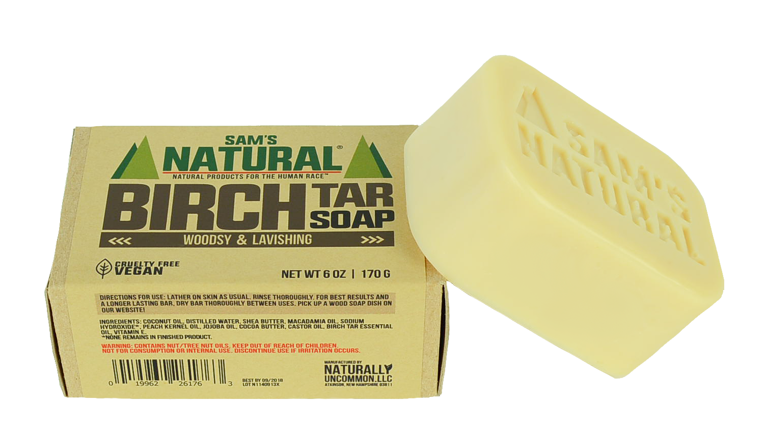 Birch Tar Soap - Sam's Natural