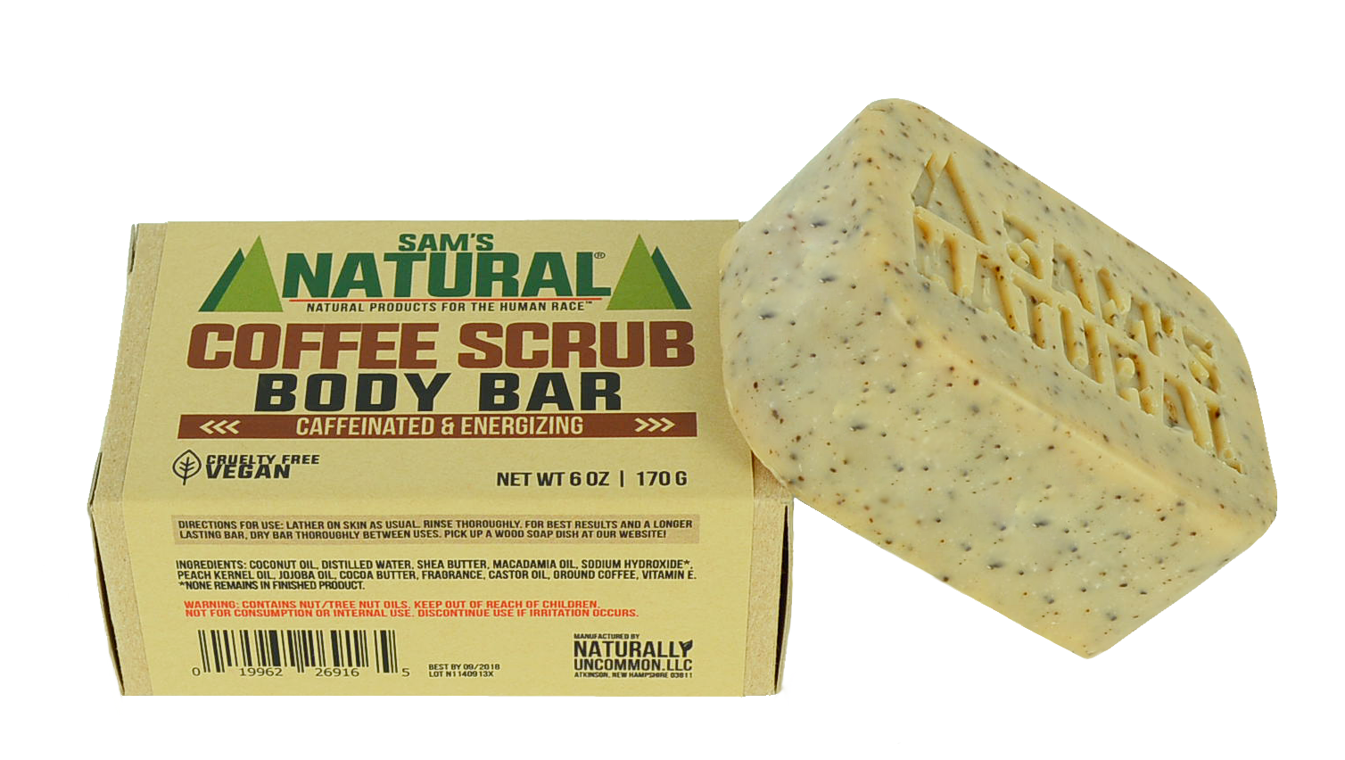 Coffee Scrub Body Bar