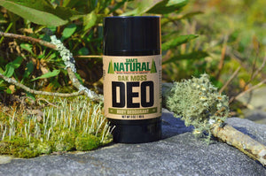 Natural, Aluminum Free Deodorant by Sam's Natural - An Earth & Woods Scent