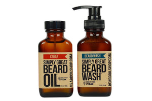 Beard Oil & Beard Wash Combo