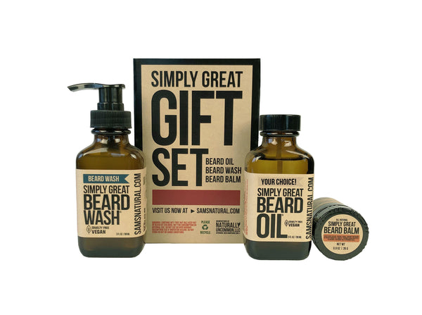 Simply Great Gift Set - Your Choice Beard Oil