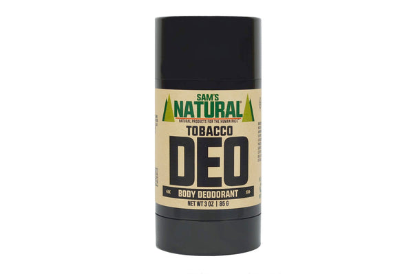 Tobacco Natural Deodorant by Sam's Natural